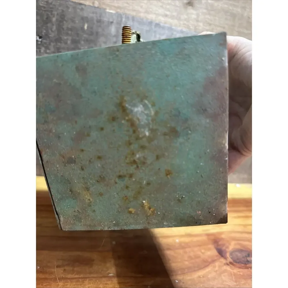 Frankenstein Rusty Metal Candle Lantern